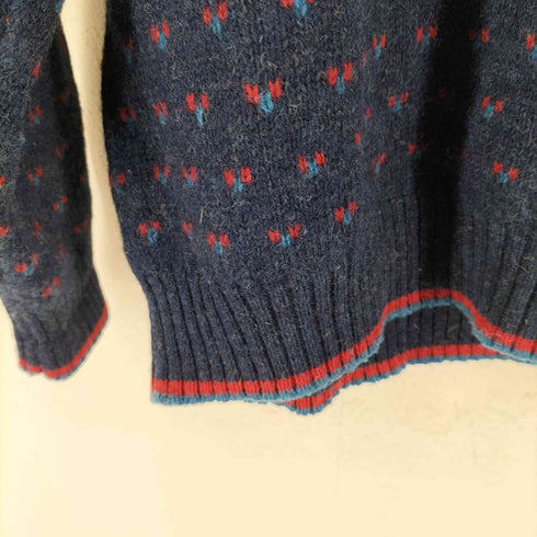 ウールリッチ WOOLRICH 90S BIRDS EYE バーズアイ ウール ニット メンズ import:XL