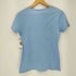クレージュ courreges ビーズ ラインストーン装飾 トロンプルイユ ショルダーバッグプリント 半袖 Tシャツ レディース FR:38