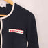 クレージュ courreges フックボタン クルーネック 長袖ニットカーディガン レディース FR:38