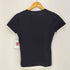 クレージュ courreges フロントロゴ刺繍 スパンコール シアー クルーネック 半袖Tシャツ レディース FR:38