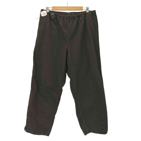ビームス BEAMS 26AW Basic Twill Easy Pants ベーシック ツイル イージー ワイド バギー パンツ メンズ L