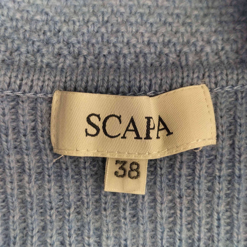 スキャパ SCAPA ウールニットカーディガン レディース JPN:38