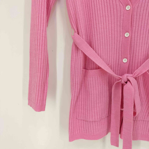 クレージュ courreges ロゴプレート ベルデッド Vネック 長袖カーディガン ハイネック 半袖ニット アンサンブル レディース どちらも38