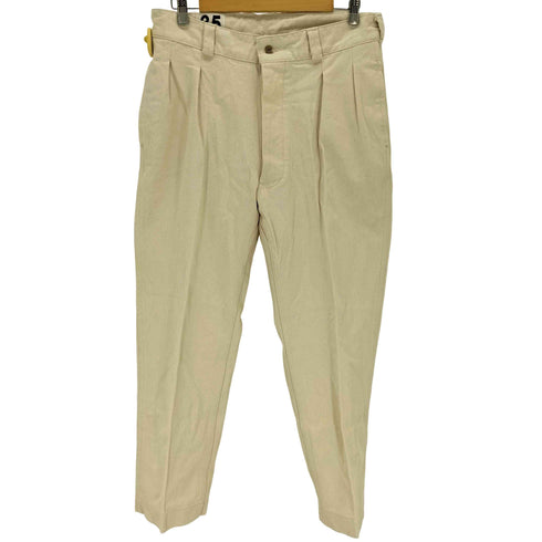 ワイパーインク WAIPER.inc フランス軍 1950~60年代 M-52 ヴィンテージ ツータック チノトラウザー メンズ 35