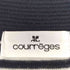 クレージュ courreges ボーダー スクエアネック チュニック 半袖ニットワンピース レディース FR:38