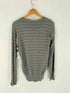 アーペーセー A.P.C. カシミヤ混 ボーダー柄ニット メンズ JPN:2