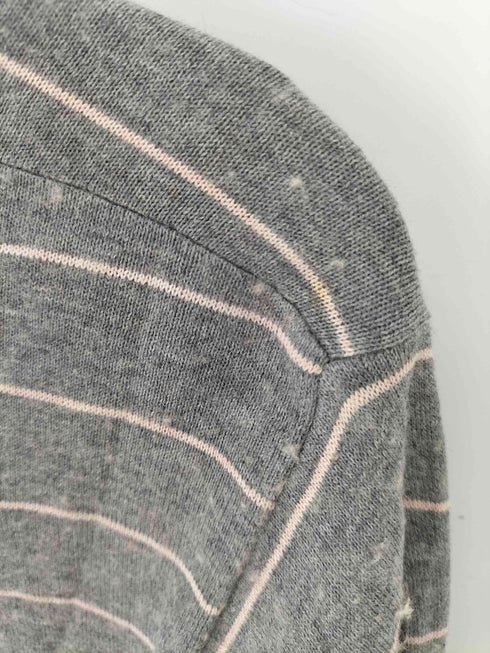 アーペーセー A.P.C. カシミヤ混 ボーダー柄ニット メンズ JPN:2
