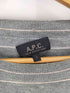 アーペーセー A.P.C. カシミヤ混 ボーダー柄ニット メンズ JPN:2