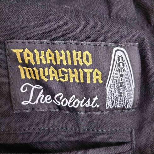 タカヒロミヤシタザソロイスト TAKAHIRO MIYASHITA The SoloIst. 23ss new longjohn overall sleeveless ノースリーブオーバーオール メンズ 50