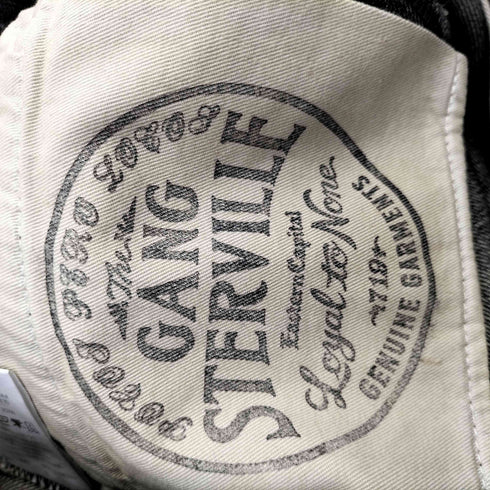 ギャングスタビル GANGSTERVILLE XXX - DENIM PANTS ウォッシュドデニムパンツ メンズ JPN:S