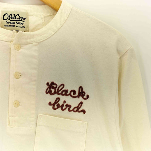 オールドクロウ OLD CROW L.A.M.C. WING - L/S HENRY T-SHIRTS メンズ JPN:M