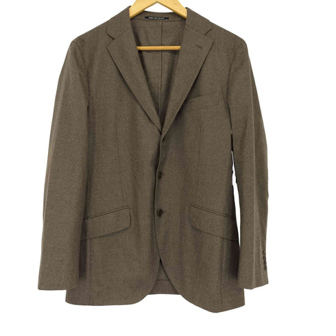 ユナイテッドアローズグリーンレーベルリラクシング UNITED ARROWS green label relaxing CANONICO フラノムジ RG スリム テーラードジャケット メンズ JPN:46