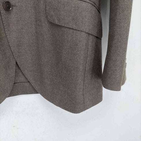 ユナイテッドアローズグリーンレーベルリラクシング UNITED ARROWS green label relaxing CANONICO フラノムジ RG スリム テーラードジャケット メンズ JPN:46