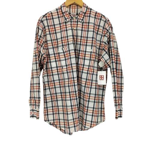パパス papas チェック レギュラーカラーシャツ メンズ JPN:M