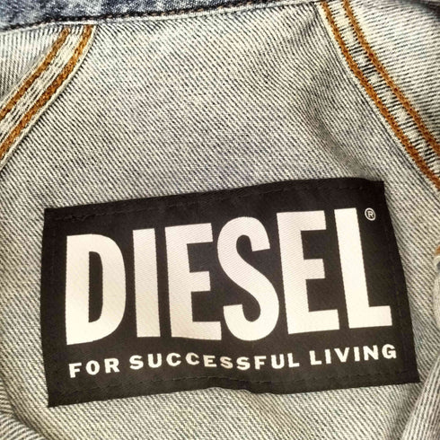 ディーゼル DIESEL ラグラン オーバーサイズデニムシャツ メンズ S