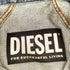 ディーゼル DIESEL ラグラン オーバーサイズデニムシャツ メンズ S