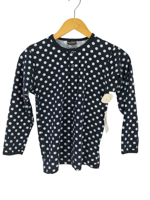 マリメッコ marimekko ドット柄 ヘンリーネックカットソー レディース 140