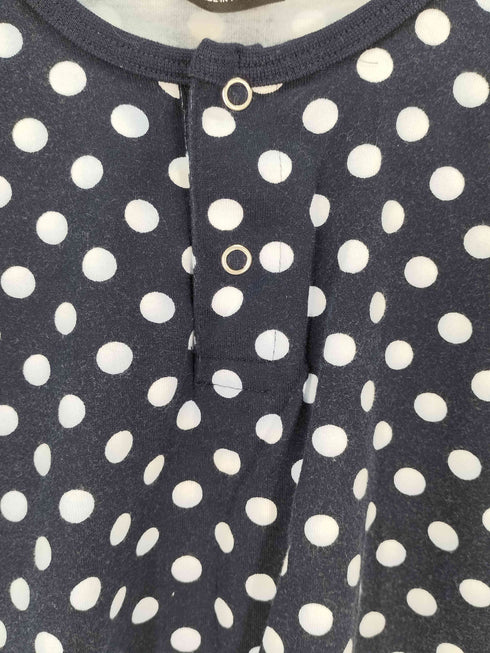 マリメッコ marimekko ドット柄 ヘンリーネックカットソー レディース 140