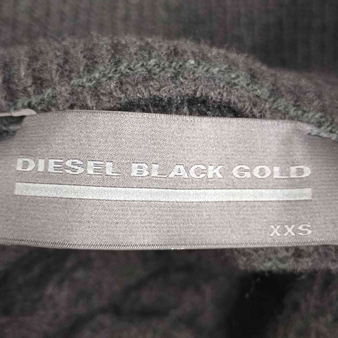 ディーゼルブラックゴールド DIESEL BLACK GOLD スカートレイヤード ワッフル ハイネックワンピ レディース XXS