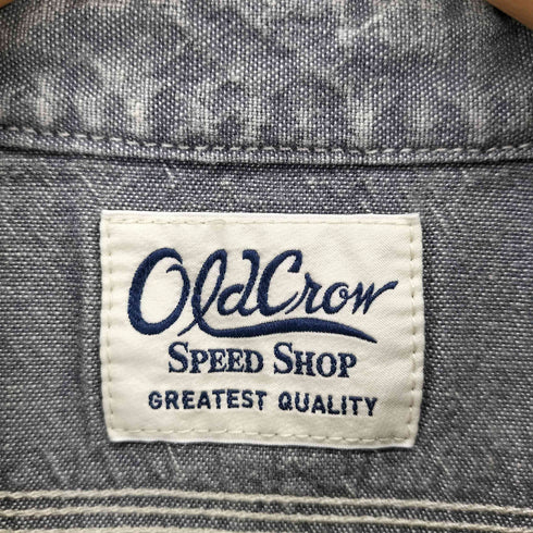 オールドクロウ OLD CROW FOUR CYL. RACE - L/S WORK SHIRTS メンズ JPN:XL