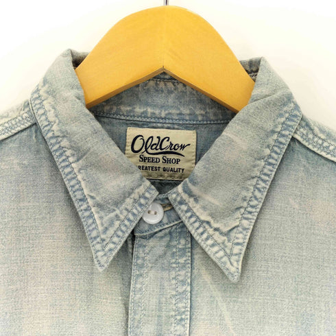 オールドクロウ OLD CROW L/S Work Shirts ロングスリーブワークシャツ メンズ JPN:M