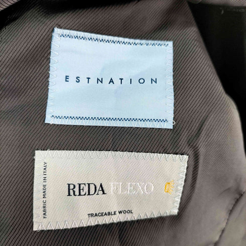 エストネーション ESTNATION reda 段返り3B シングル テーラードジャケット メンズ JPN:52