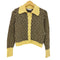 ザラ ZARA ジオメトリックジャガードカーディガン レディース import:M