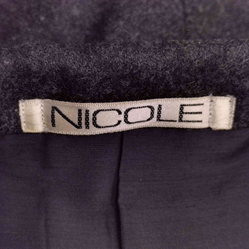 ニコル NICOLE ウール 2Bシングルテーラードジャケット メンズ JPN:S