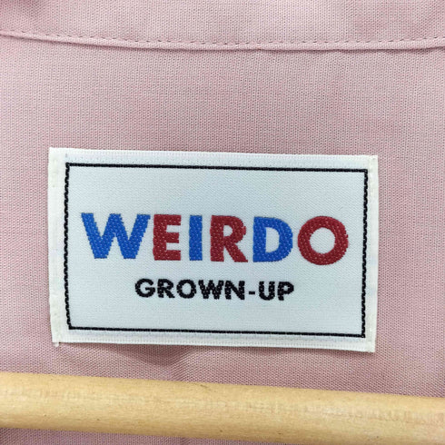 ウィアード WEIRDO S/S KRAZY SHIRTS ショートスリーブクレイジーシャツ メンズ JPN:XL