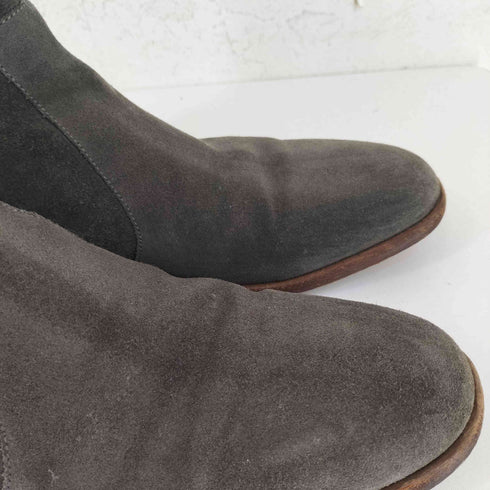 ロバートゲラー ROBERT GELLER COMMON PROJECTS サイドジップ スウェード ブーツ イタリア製 メンズ EUR:42