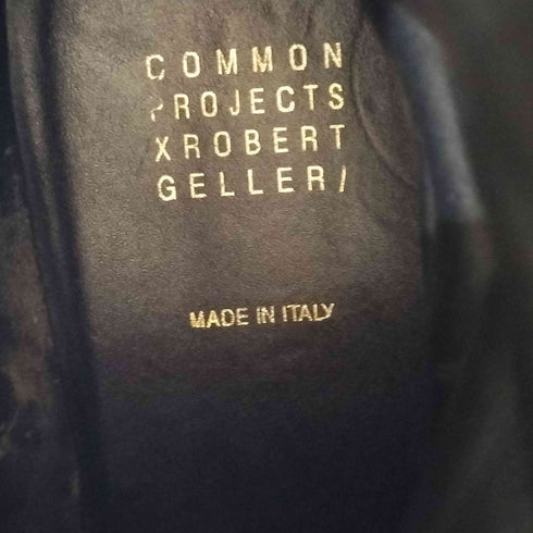 ロバートゲラー ROBERT GELLER COMMON PROJECTS サイドジップ スウェード ブーツ イタリア製 メンズ EUR:42