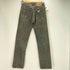 リーバイス Levis 80-90S ボタン裏653 ボールドウィン工場 501 先染めブラック ダメージ ボタンフライ デニム パンツ メンズ W28 L32