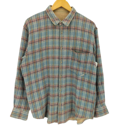 パパス papas チェック レギュラーカラーシャツ メンズ JPN:M