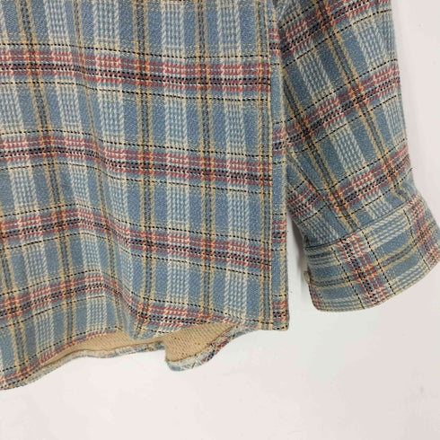 パパス papas チェック レギュラーカラーシャツ メンズ JPN:M