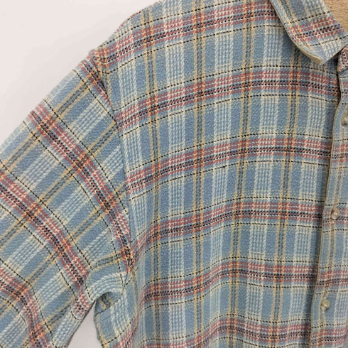 パパス papas チェック レギュラーカラーシャツ メンズ JPN:M