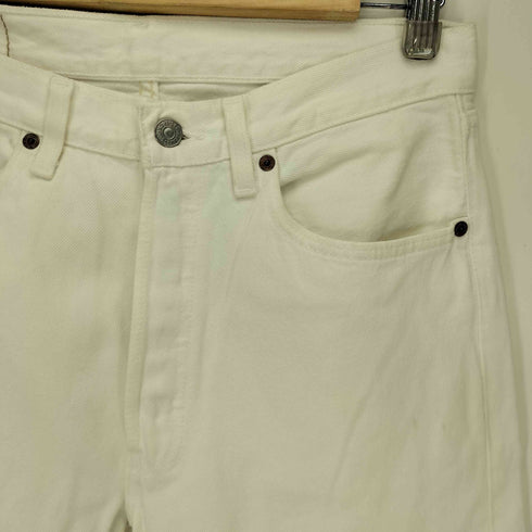 リーバイス Levis 90S 99年 USA製 553刻印 501 カラーデニム FOR WOMEN ホワイト メンズ W31/L30