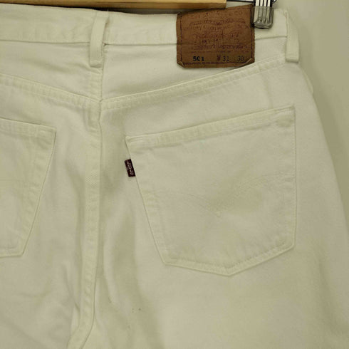 リーバイス Levis 90S 99年 USA製 553刻印 501 カラーデニム FOR WOMEN ホワイト メンズ W31/L30