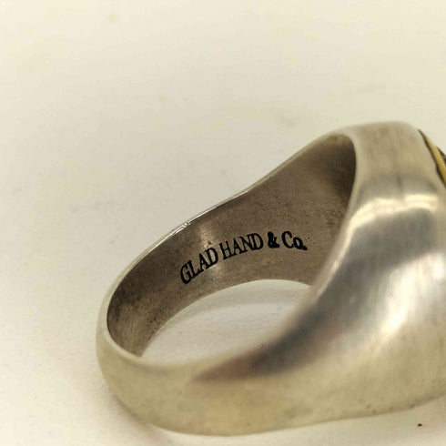 グラッドハンド GLADHAND BUTTON RING メンズ 15号
