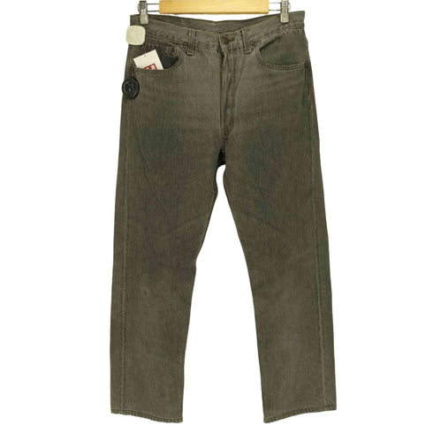 リーバイス Levis 90S 501 USA製 ボタン裏544 マッカレン工場 先染めブラック ボタンフライ デニム パンツ メンズ W33 L34