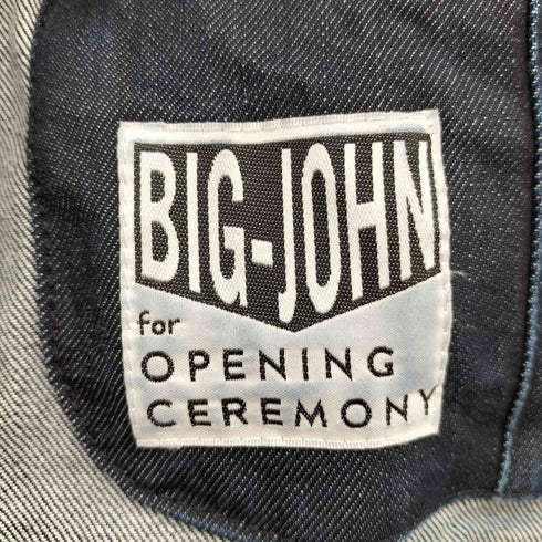 ビッグジョン BIG JOHN コラボ デニム テーラード ジャケット メンズ import:S