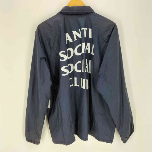 アンチソーシャルソーシャルクラブ ANTI SOCIAL SOCIAL CLUB ロゴ バックプリント コーチジャケット メンズ import:XL