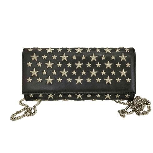 ジミーチュウ JIMMY CHOO スタースタッズ チェーンショルダーウォレット レディース