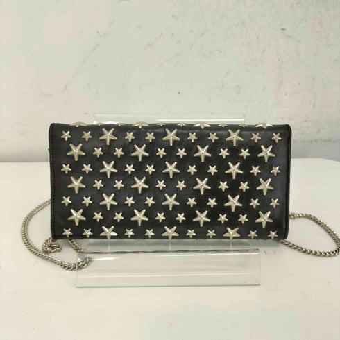 ジミーチュウ JIMMY CHOO スタースタッズ チェーンショルダーウォレット レディース