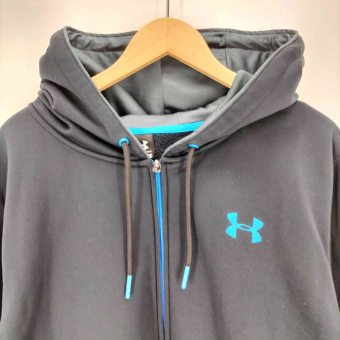 アンダーアーマー UNDER ARMOUR UA STORM1 メンズ アーマーフリース ビッグロゴ フルジップ フーディー メンズ XXL