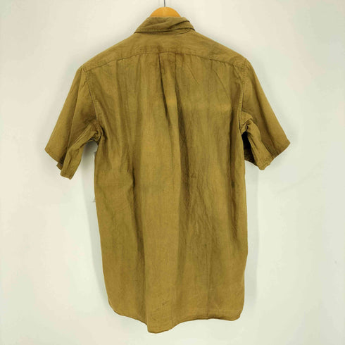 シングルステッチ ミリタリー プルオーバー S/S サファリシャツ メンズ 39