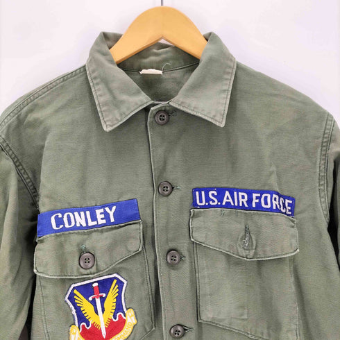 ユーエスアーミー U.S. ARMY 60-70s OG-107 AIR FORCE ユーティリティシャツ メンズ