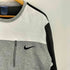 ナイキ NIKE スウォッシュ ワッペン ジッパー付き クルーネック スウェット メンズ import:XL