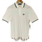 フレッドペリー FRED PERRY バックパネル ストライプ柄 鹿の子 ポロシャツ メンズ JPN:S