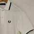 フレッドペリー FRED PERRY バックパネル ストライプ柄 鹿の子 ポロシャツ メンズ JPN:S