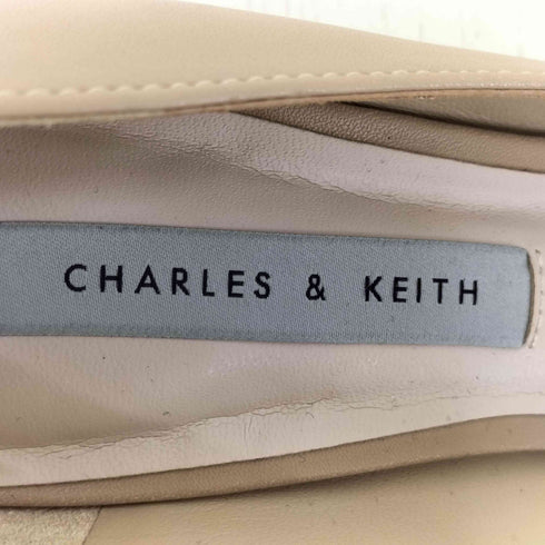 チャールズアンドキース CHARLES&KEITH トラペーズヒールパンプス レディース JPN:24.5